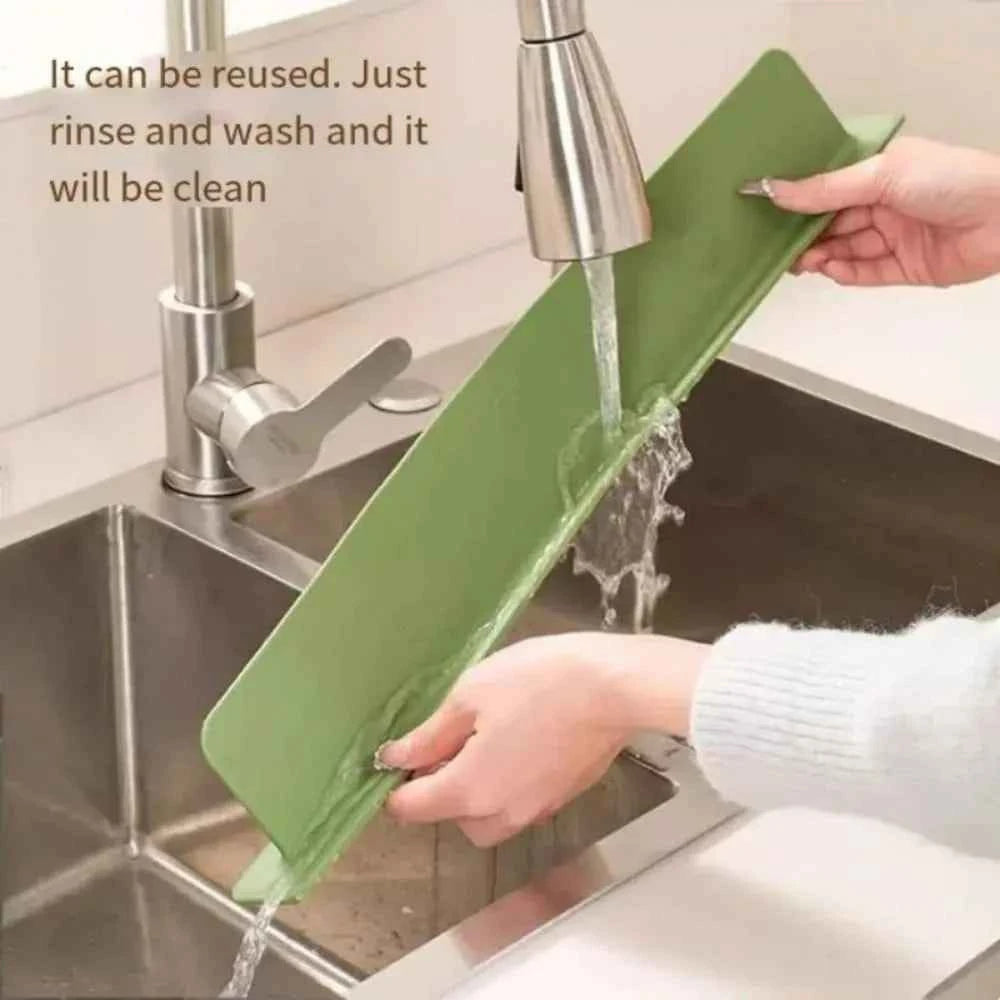 Silicone Sink Splash Guard & Water Barrier