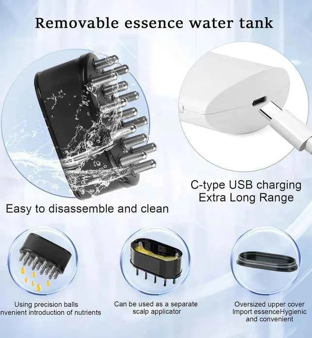 Electric Hair Growth & Oil Therapy Comb