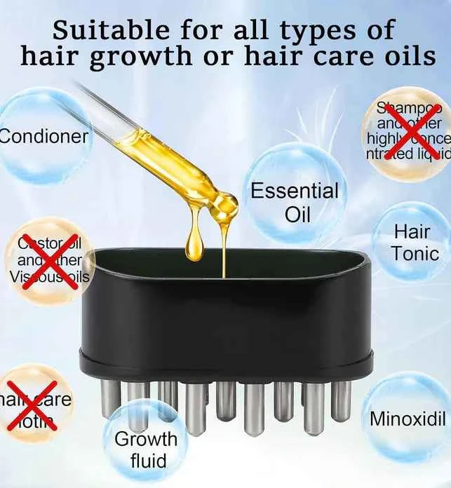 Electric Hair Growth & Oil Therapy Comb