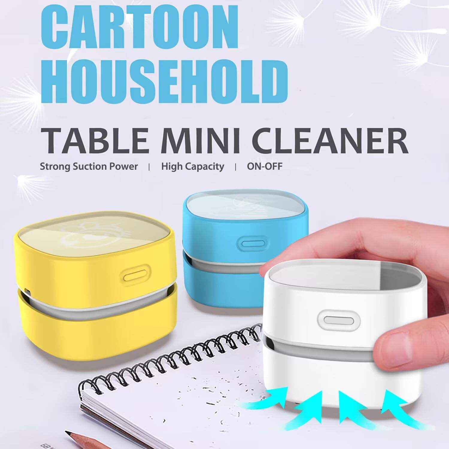Mini Cordless Desktop Vacuum Cleaner