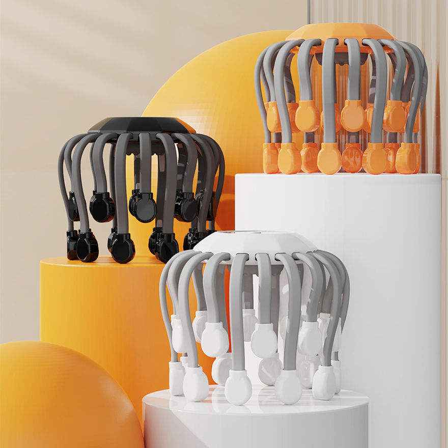 Octopus Head Scalp Massager (Electric & Multi-Function)