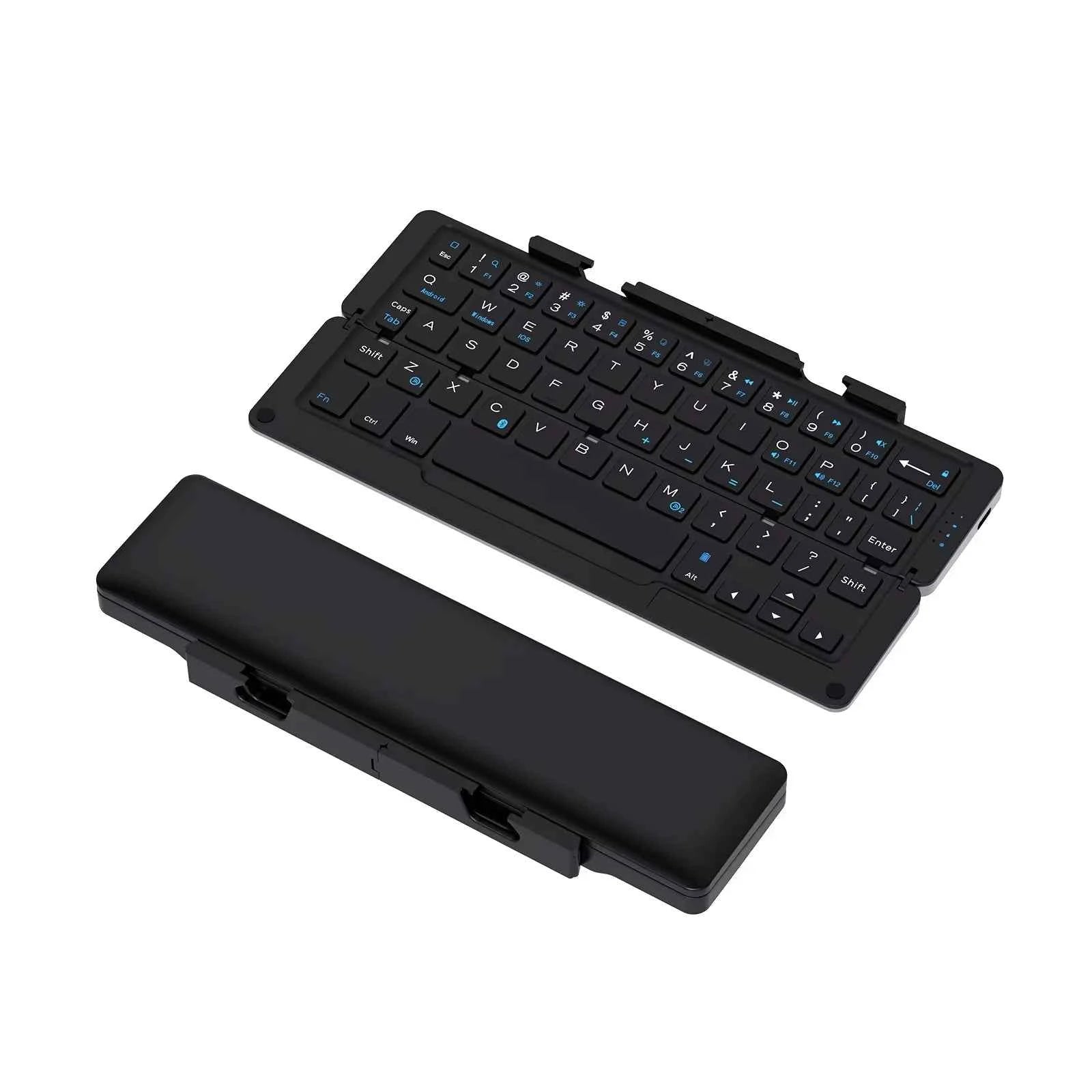 UltraSlim Wireless Folding Keyboard with Magnetic Stand