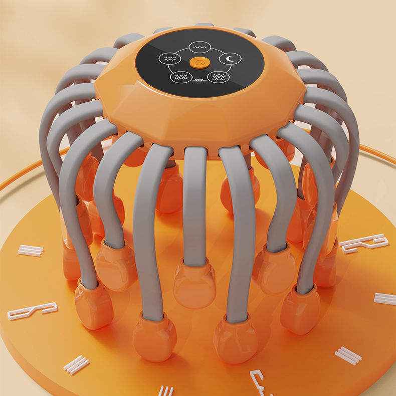 Octopus Head Scalp Massager (Electric & Multi-Function)