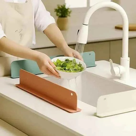 Silicone Sink Splash Guard & Water Barrier