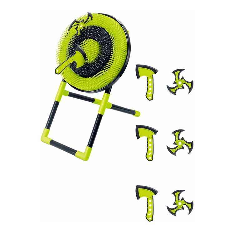 Anaconda Axes N Stars Target Set Green & Black